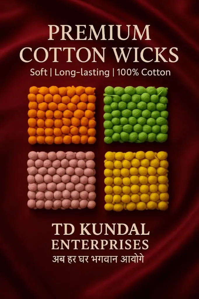Primium Multi Colour 1100 Piece Cotton wicks 